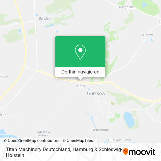 Titan Machinery Deutschland Karte