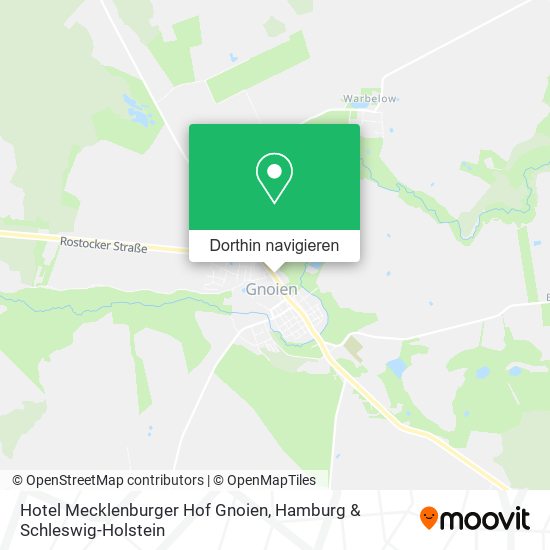 Hotel Mecklenburger Hof Gnoien Karte
