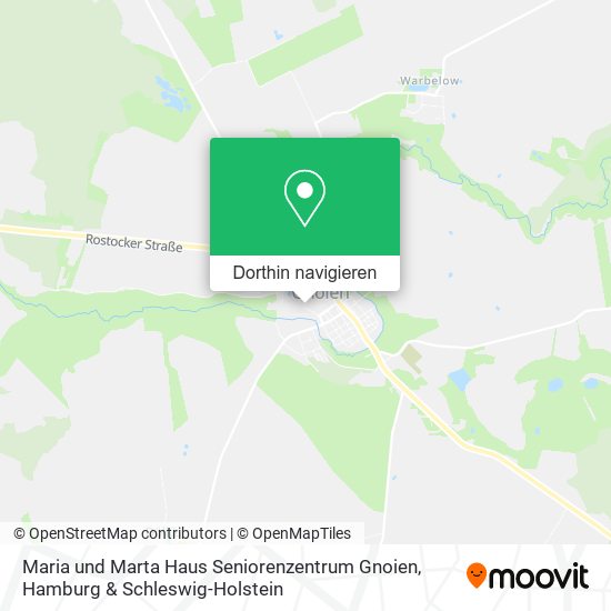 Maria und Marta Haus Seniorenzentrum Gnoien Karte