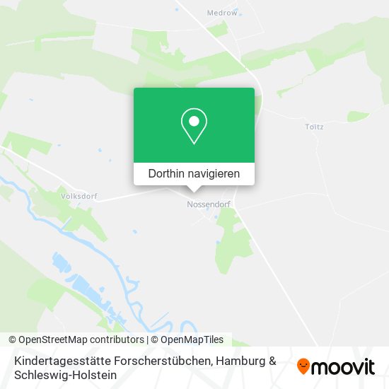 Kindertagesstätte Forscherstübchen Karte