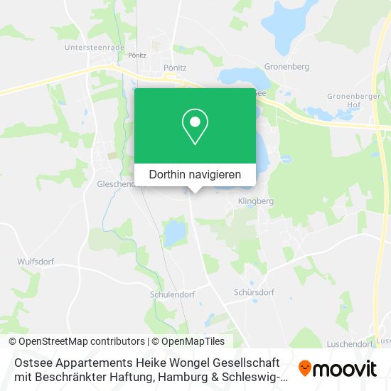 Ostsee Appartements Heike Wongel Gesellschaft mit Beschränkter Haftung Karte
