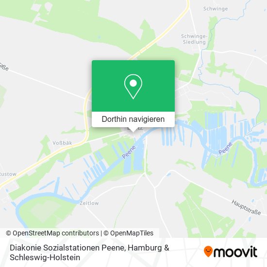 Diakonie Sozialstationen Peene Karte