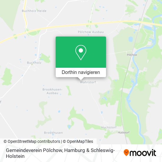 Gemeindeverein Pölchow Karte