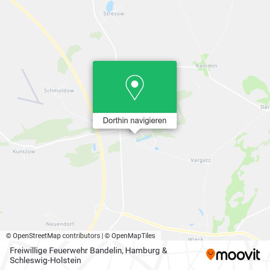 Freiwillige Feuerwehr Bandelin Karte