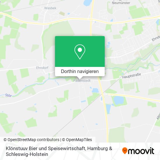 Klönstuuv Bier und Speisewirtschaft Karte