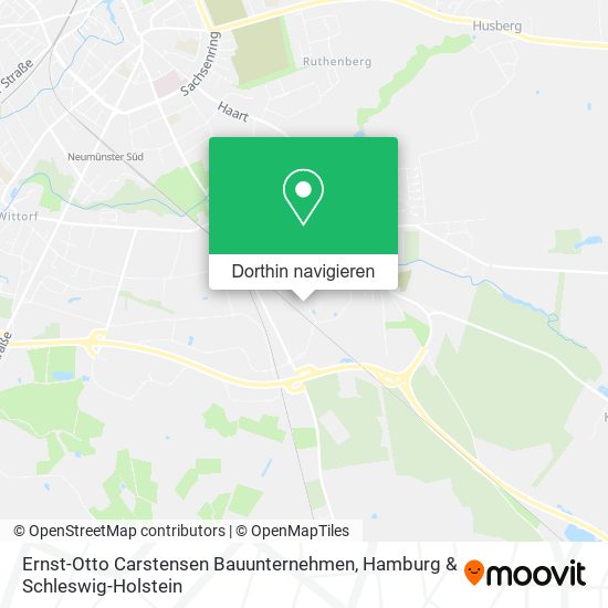 Ernst-Otto Carstensen Bauunternehmen Karte