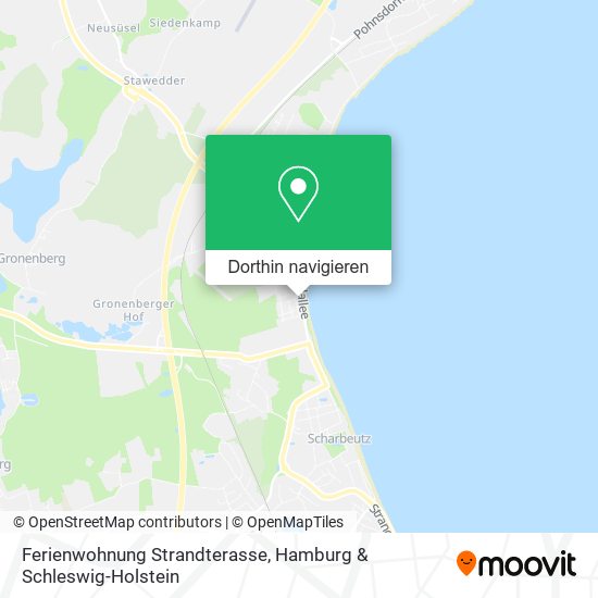 Ferienwohnung Strandterasse Karte