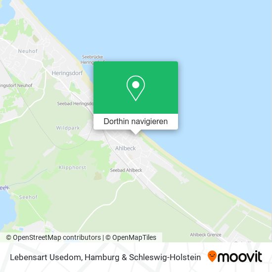 Lebensart Usedom Karte