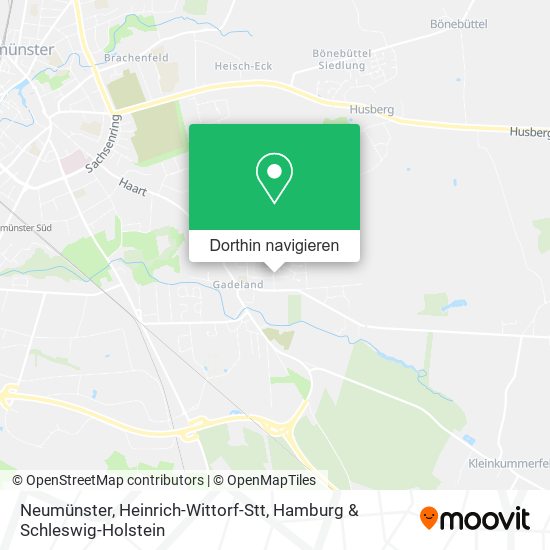 Neumünster, Heinrich-Wittorf-Stt Karte