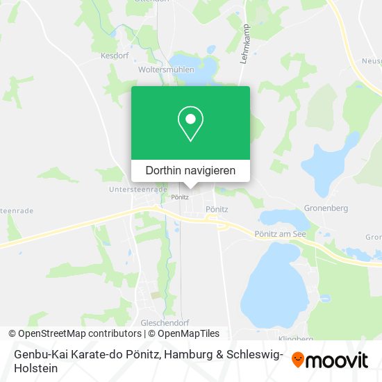Genbu-Kai Karate-do Pönitz Karte