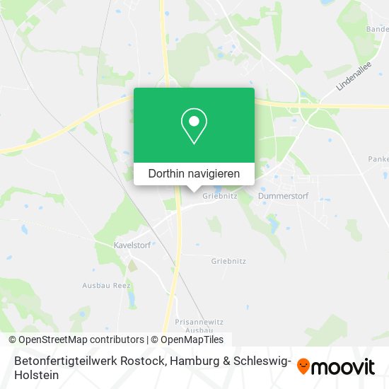 Betonfertigteilwerk Rostock Karte