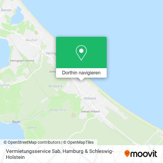 Vermietungsservice Sab Karte