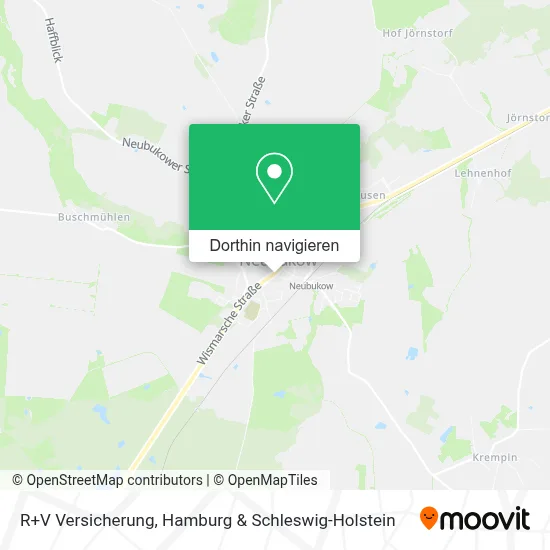 R+V Versicherung Karte