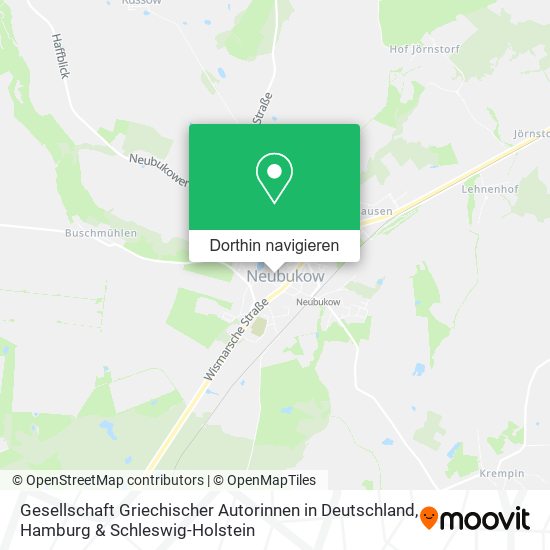 Gesellschaft Griechischer Autorinnen in Deutschland Karte