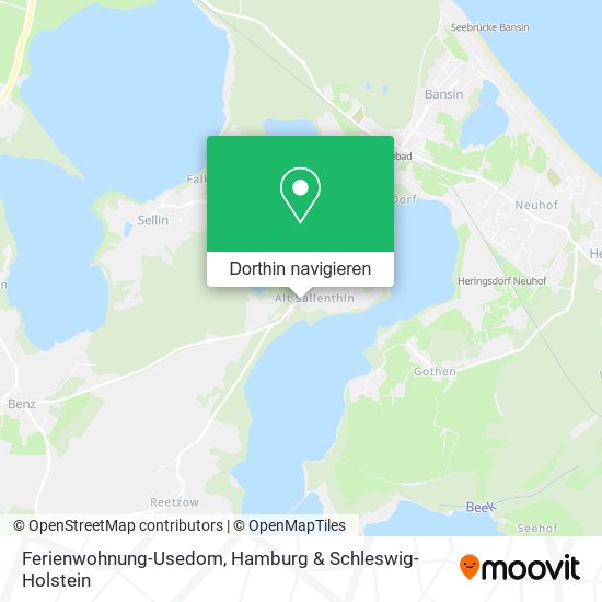 Ferienwohnung-Usedom Karte