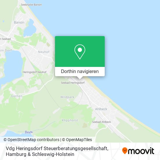Vdg Heringsdorf Steuerberatungsgesellschaft Karte
