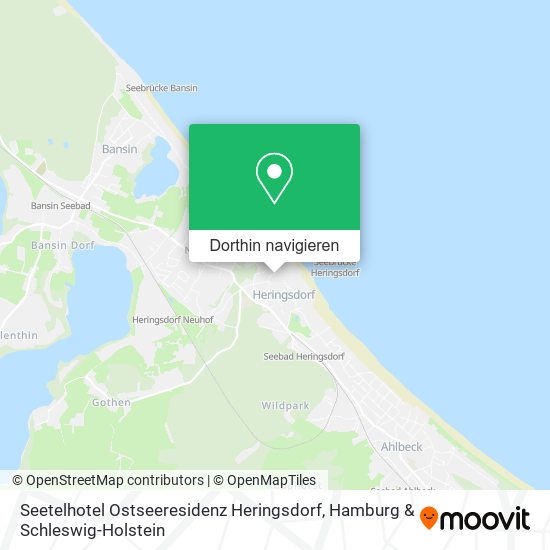 Seetelhotel Ostseeresidenz Heringsdorf Karte