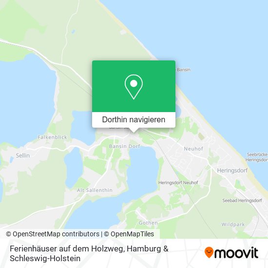 Ferienhäuser auf dem Holzweg Karte