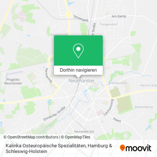 Kalinka Osteuropäische Spezialitäten Karte