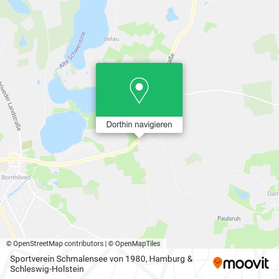 Sportverein Schmalensee von 1980 Karte