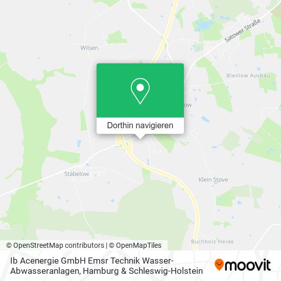 Ib Acenergie GmbH Emsr Technik Wasser- Abwasseranlagen Karte