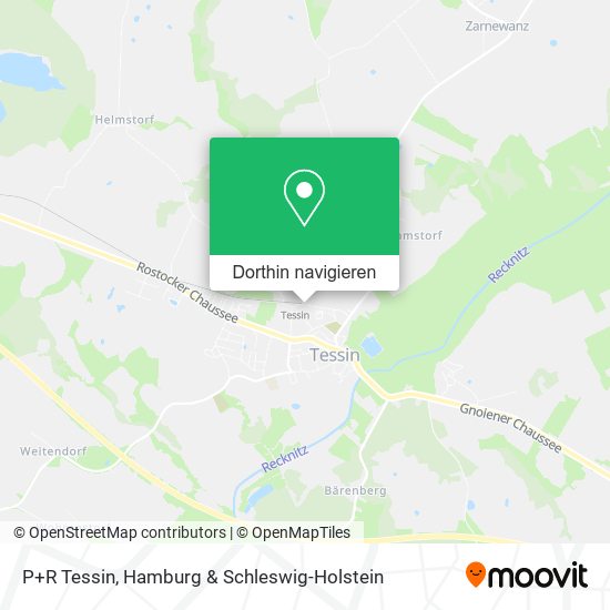 P+R Tessin Karte