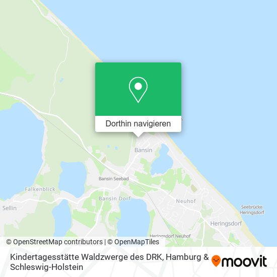 Kindertagesstätte Waldzwerge des DRK Karte