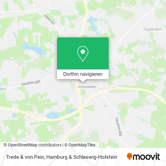 Trede & von Pein Karte