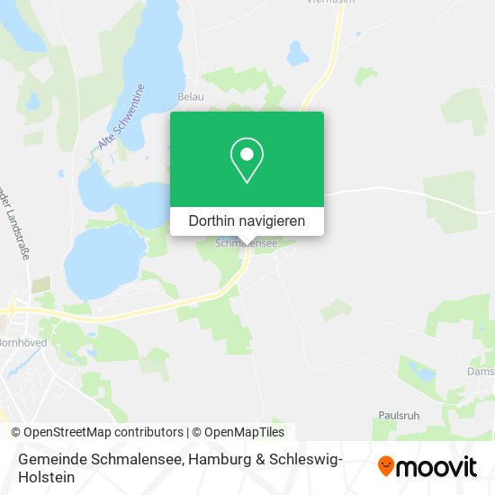 Gemeinde Schmalensee Karte