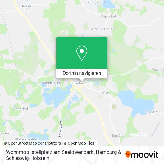 Wohnmobilstellplatz am Seelöwenpark Karte