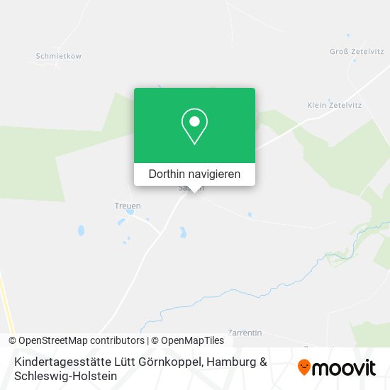 Kindertagesstätte Lütt Görnkoppel Karte