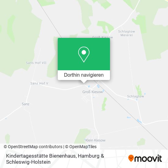 Kindertagesstätte Bienenhaus Karte