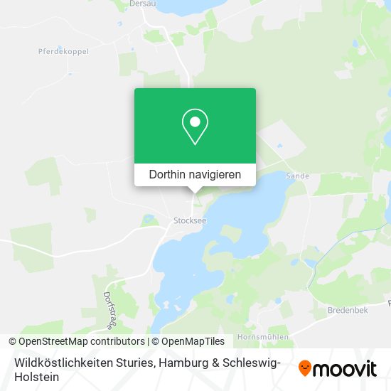 Wildköstlichkeiten Sturies Karte