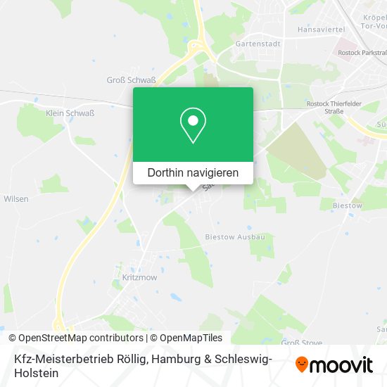 Kfz-Meisterbetrieb Röllig Karte