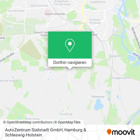 AutoZentrum Südstadt GmbH Karte