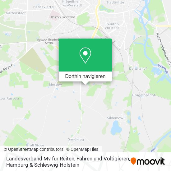 Landesverband Mv für Reiten, Fahren und Voltigieren Karte