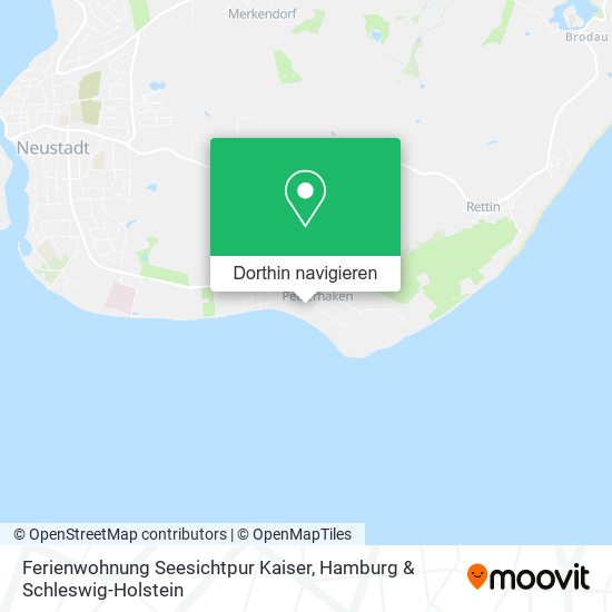 Ferienwohnung Seesichtpur Kaiser Karte