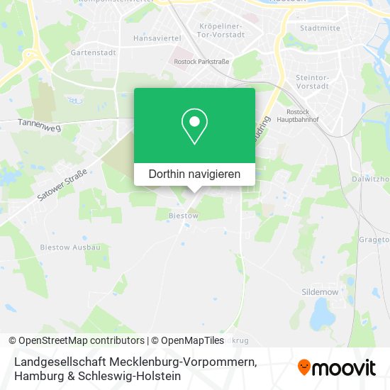 Landgesellschaft Mecklenburg-Vorpommern Karte