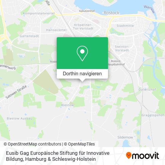 Eusib Gag Europäische Stiftung für Innovative Bildung Karte