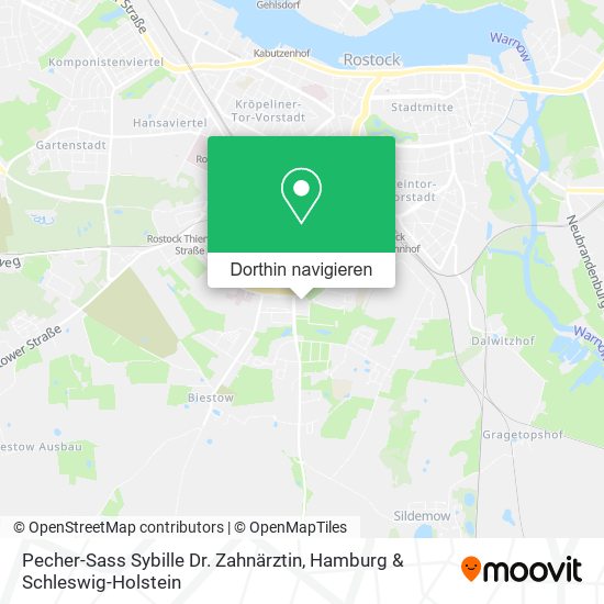 Pecher-Sass Sybille Dr. Zahnärztin Karte