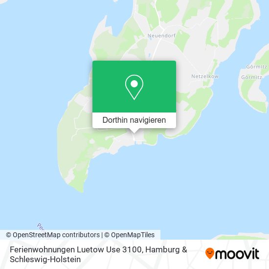 Ferienwohnungen Luetow Use 3100 Karte