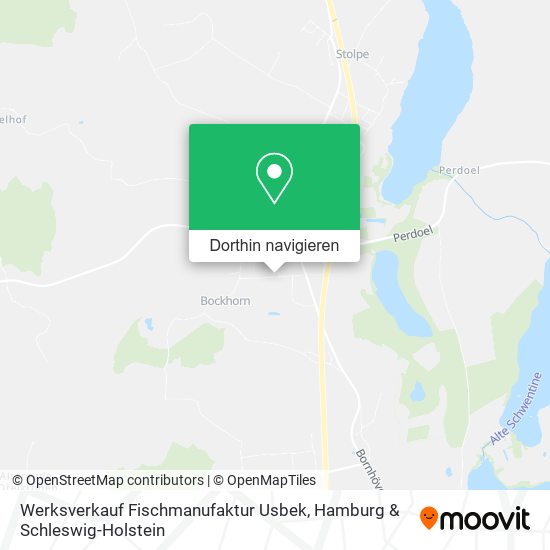 Werksverkauf Fischmanufaktur Usbek Karte