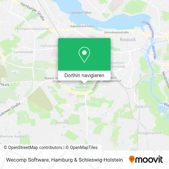 Wecomp Software Karte