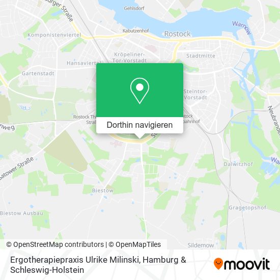 Ergotherapiepraxis Ulrike Milinski Karte