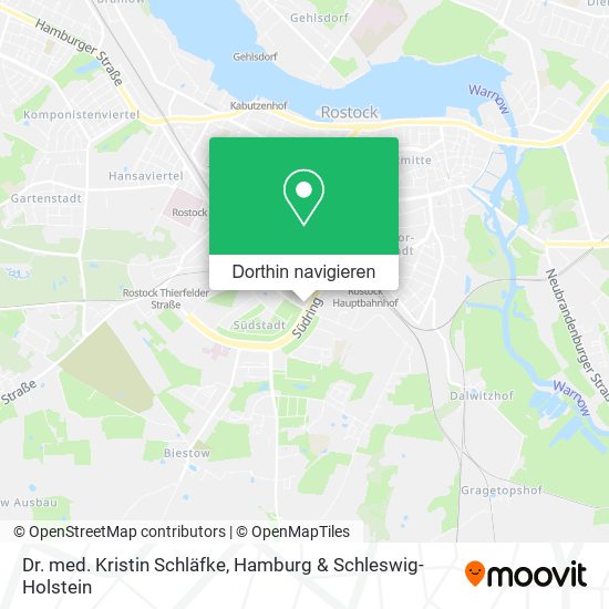Dr. med. Kristin Schläfke Karte