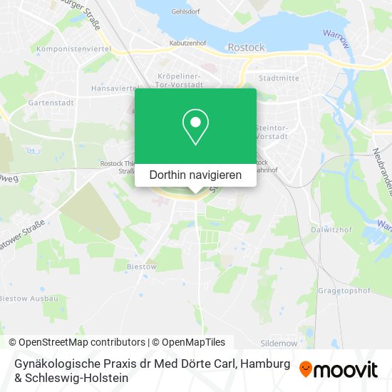 Gynäkologische Praxis dr Med Dörte Carl Karte