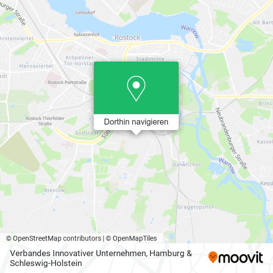 Verbandes Innovativer Unternehmen Karte