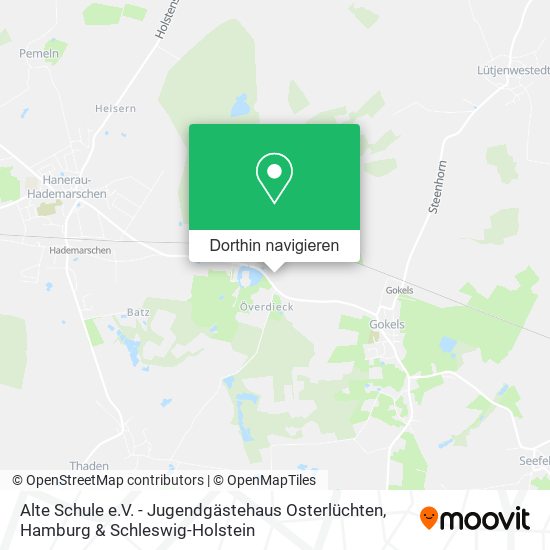 Alte Schule e.V. - Jugendgästehaus Osterlüchten Karte