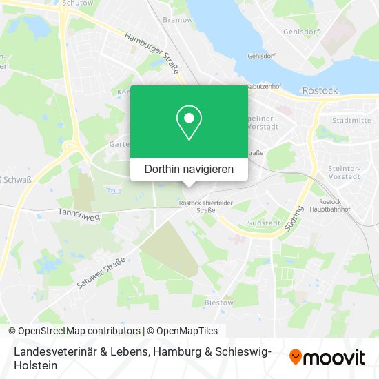 Landesveterinär & Lebens Karte