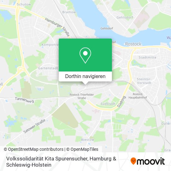 Volkssolidarität Kita Spurensucher Karte